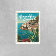 Amalfi Coast Sticker | Amalfi Coast Stamp Sticker | Italy Sticker