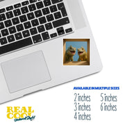 Iguana Sticker | Iguana In a Box Sticker | Iguana Decal