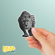 Cheetah Sticker | Cheetah Hunting Sticker | Cheetah Decal