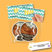 Vermilion Cliffs Sticker | Arizona Travel Decal | Vermilion Cliffs National Monument Illustration Sticker