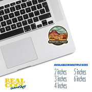 Petrified Forest National Park Sticker | Arizona Travel Decal | Petrified Forest Sticker