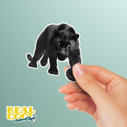 Black Panther Sticker | Black Panther Hunting Sticker | Black Panther Decal