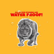 Lion Sticker | Lion Hunting Sticker | Lion Decal