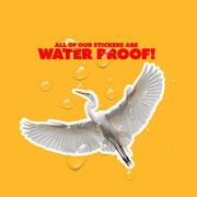 Great Egret Sticker - Great Great Egret Decal - Great Egret Sticker