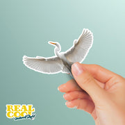 Great Egret Sticker - Great Great Egret Decal - Great Egret Sticker