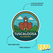 Tuscaloosa Alabama Sticker | Tuscaloosa Travel Decal