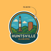 Huntsville Alabama Sticker | Huntsville Travel Decal