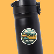 Lancaster, Pennsylvania Sticker | Lancaster Travel Decal | Pennsylvania Illustration Sticker
