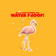 Pink Flamingo Sticker - Pink Flamingo Decal - Flamingo Sticker