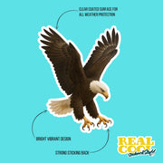 Bald Eagle Sticker | Eagle Sticker | American Eagle Decal