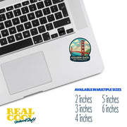 Golden Gate Bridge Sticker | San Fransico Sticker | Golden Gate Decal