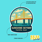 Sunshine Skyway Bridge Sticker | Sunshine Skyway Sticker | Tampa Bridge Decal