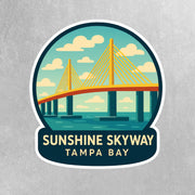 Sunshine Skyway Bridge Sticker | Sunshine Skyway Sticker | Tampa Bridge Decal