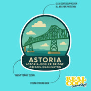 Astoria-Megler Bridge Sticker | Oregon Sticker | Washington Sticker