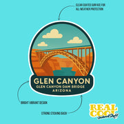 Glen Canyon Dam Bridge Sticker | Glen Canyon Sticker | Arizona Sticker