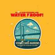 Verrazzano Narrows Bridge Sticker | Verrazzano Sticker | Staten Island Sticker | Brooklyn Sticker