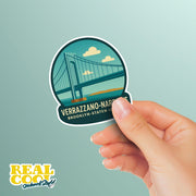 Verrazzano Narrows Bridge Sticker | Verrazzano Sticker | Staten Island Sticker | Brooklyn Sticker