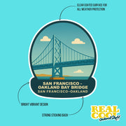 San Francisco–Oakland Bay Bridge Sticker | Bay Bridge Sticker