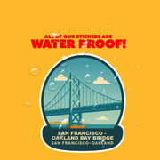 San Francisco–Oakland Bay Bridge Sticker | Bay Bridge Sticker