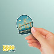 Sidney Lanier Bridge Georgia Sticker | Georgia Sticker