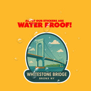 Whitestone Bridge Sticker | Bronx NY Sticker