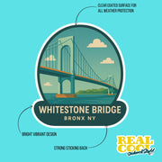 Whitestone Bridge Sticker | Bronx NY Sticker