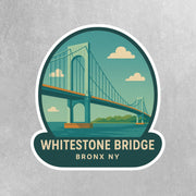 Whitestone Bridge Sticker | Bronx NY Sticker