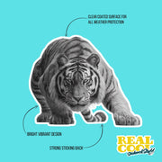 Tiger Sticker | Tiger Hunting Sticker | Tiger Decal