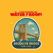 Brooklyn Bridge Sticker | New York City Sticker | Brooklyn Sticker