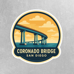 Coronado Bridge Sticker | San Diego Sticker