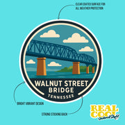 Walnut Street Bridge Sticker | Walnut Street Bridge Decal | Tennessee Sticker