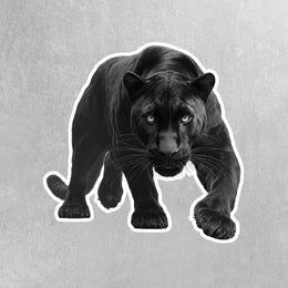 Black Panther Sticker | Black Panther Hunting Sticker | Black Panther Decal