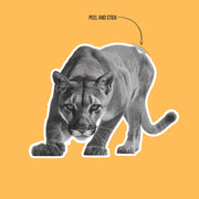 Mountain Lion Sticker | Mountain Lion Hunting Sticker | Mountain Lion Decal