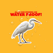 Great Egret Sticker - Great Great Egret Decal - Great Egret Sticker