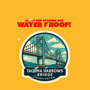 Tacoma Narrows Bridge Sticker | Tacoma Washington Sticker