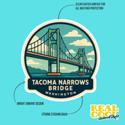 Tacoma Narrows Bridge Sticker | Tacoma Washington Sticker