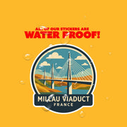 Millau Viaduct Bridge Sticker | Millau Viaduct Sticker | Millau Viaduct Decal