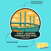 Pont Jacques Chaban-Delmas Sticker | Pont Jacques Chaban-Delmas Decal