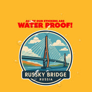 Russky Bridge Sticker | Russia Sticker | Russky Bridge Decal
