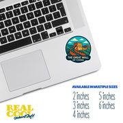 Great Wall Of China Sticker | China Sticker | Great Wall Of China Decal