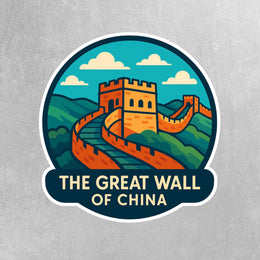 Great Wall Of China Sticker | China Sticker | Great Wall Of China Decal