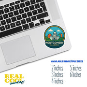 Montgomery Alabama Sticker | Montgomery Travel Decal