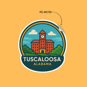 Tuscaloosa Alabama Sticker | Tuscaloosa Travel Decal