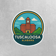 Tuscaloosa Alabama Sticker | Tuscaloosa Travel Decal