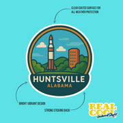 Huntsville Alabama Sticker | Huntsville Travel Decal