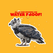 Harpy Eagle Sticker | Harpy Eagle Water Bottle Sticker | Harpy Eagle Decal