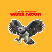 Harpy Eagle Sticker | Harpy Eagle Water Bottle Sticker | Harpy Eagle Decal