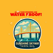 Sunshine Skyway Bridge Sticker | Sunshine Skyway Sticker | Tampa Bridge Decal