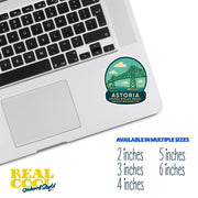 Astoria-Megler Bridge Sticker | Oregon Sticker | Washington Sticker