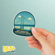 San Francisco–Oakland Bay Bridge Sticker | Bay Bridge Sticker